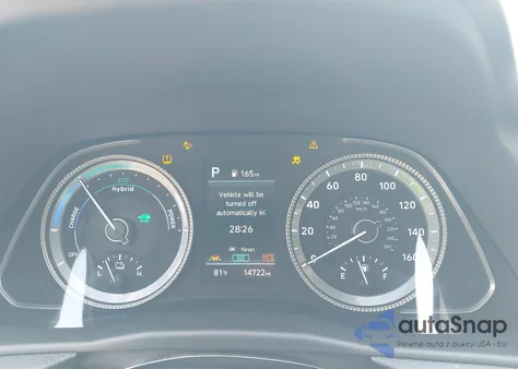 2022 Hyundai Sonata Hybrid Sel из США, поврежденный, VIN KMHL34JJ5NA047444